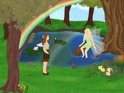 Linda meets a water fairy