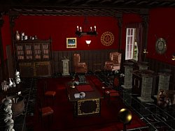 Lord Sinclair's Arbeitszimmer