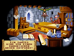 Der alte Zauberer erzhlt uns von der Entfhrung des Prinzen
