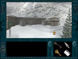 Diesmal geht es auch hinaus in die bitterkalte Schneelandschaft